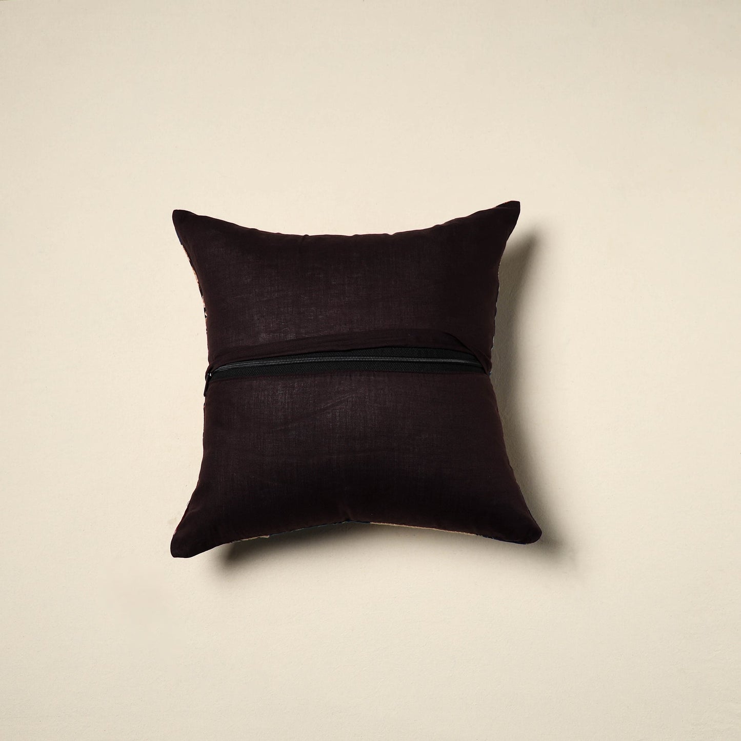 Multicolor - handcrafted cotton patchwork cushion cover 30