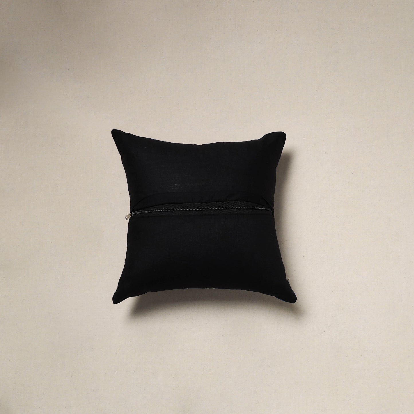 Multicolor - handcrafted cotton patchwork cushion cover 91