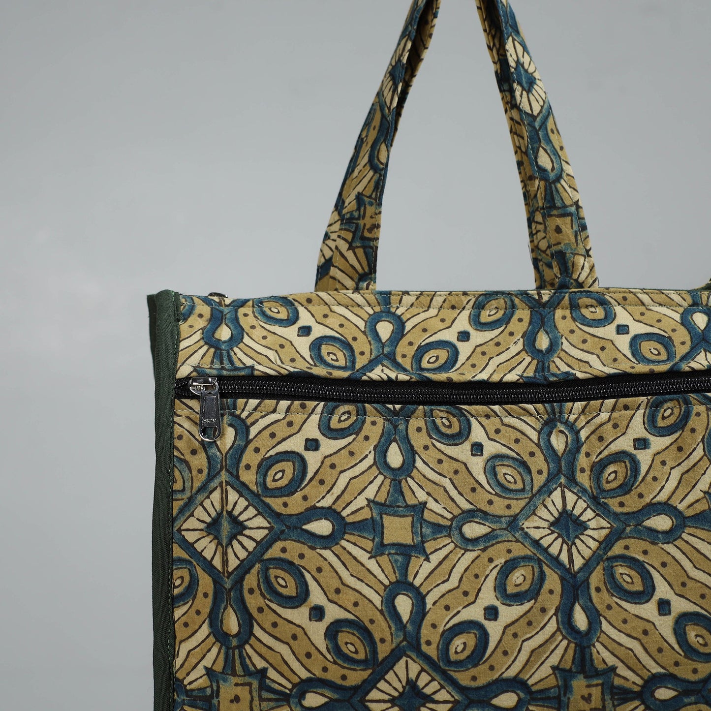 Multicolor Handcrafted Cotton Shopping Bag 07