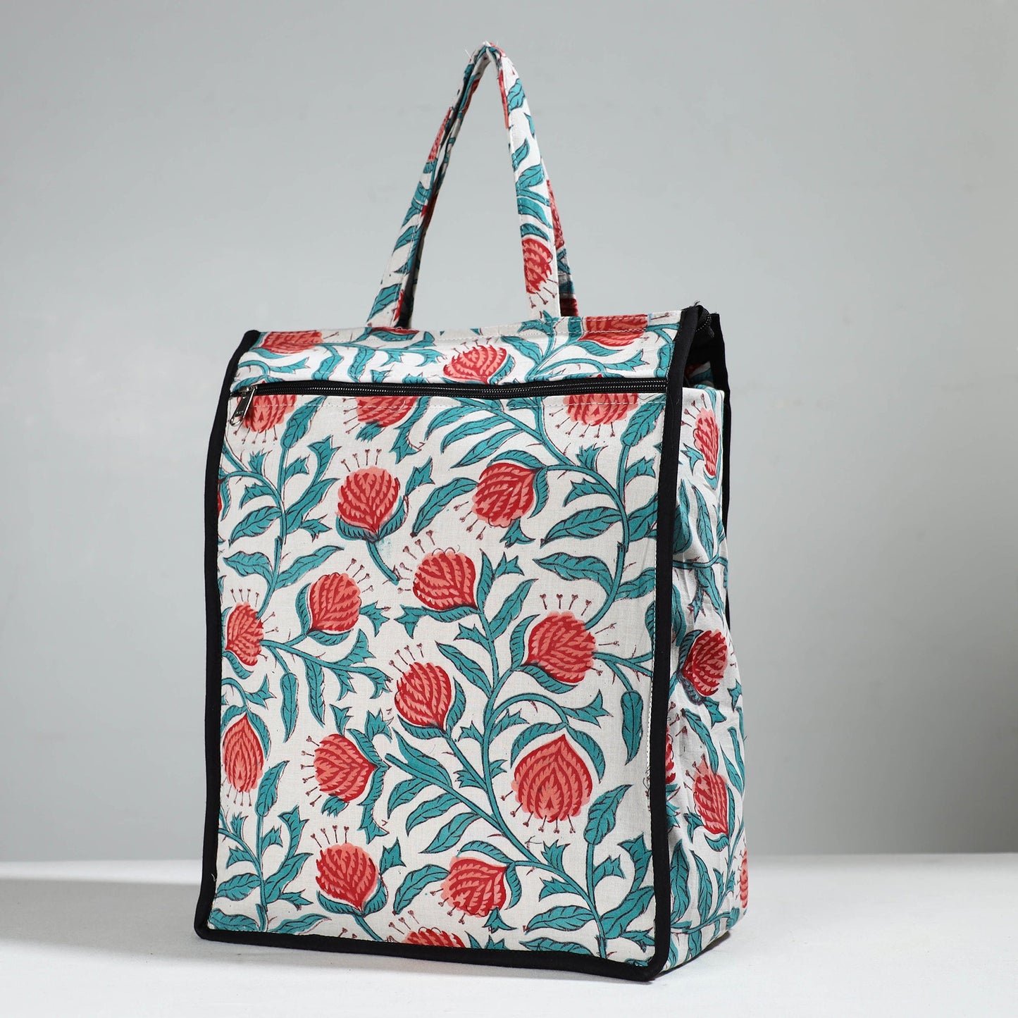 Multicolor Handcrafted Cotton Shopping Bag 13