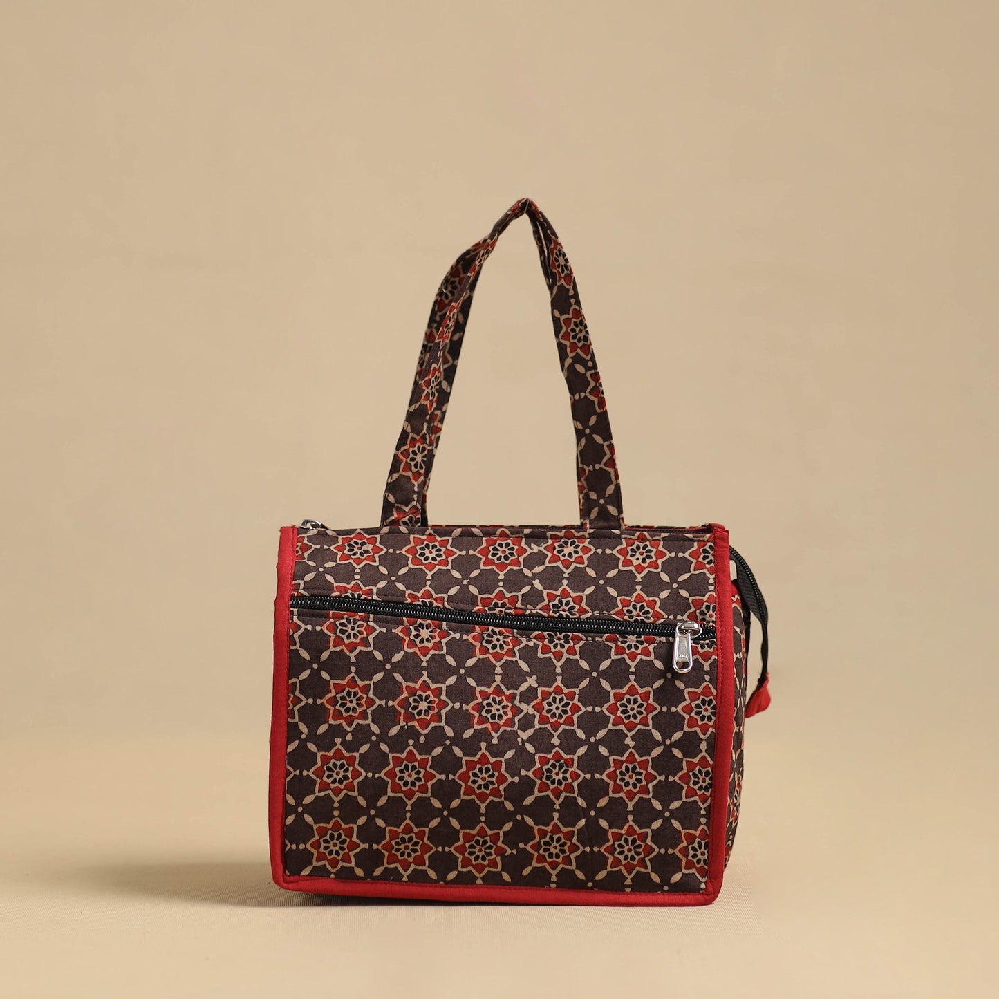 Multicolor Handcrafted Cotton Small Hand Bag