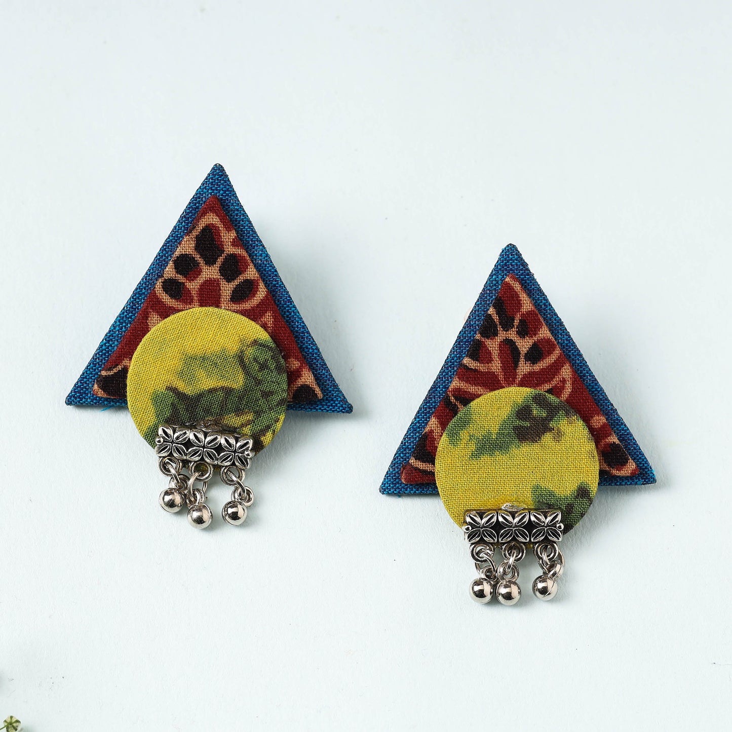 Handcrafted Fabart Earrings by Asalkaar