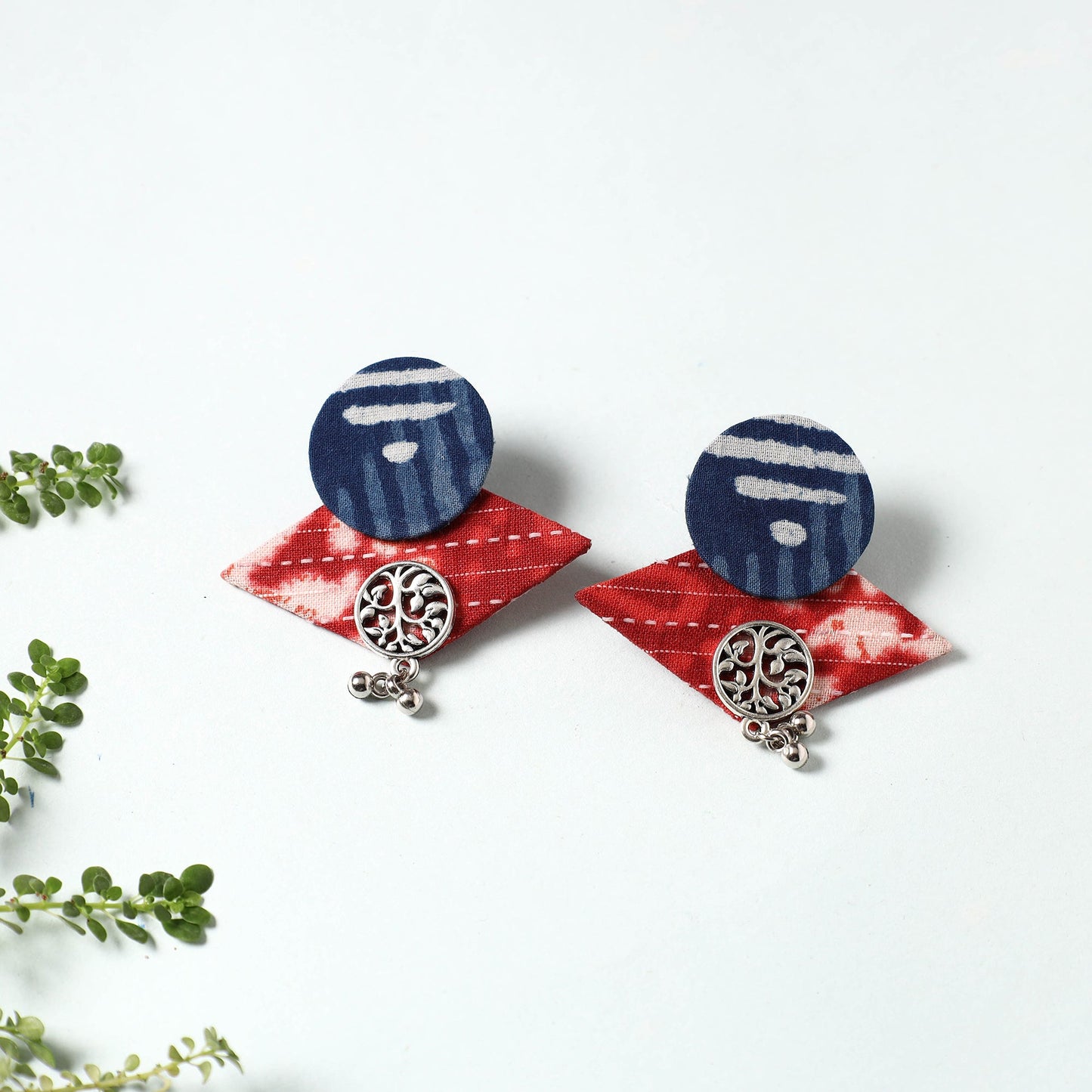 Handcrafted Fabart Earrings by Asalkaar Online at iTokri.com