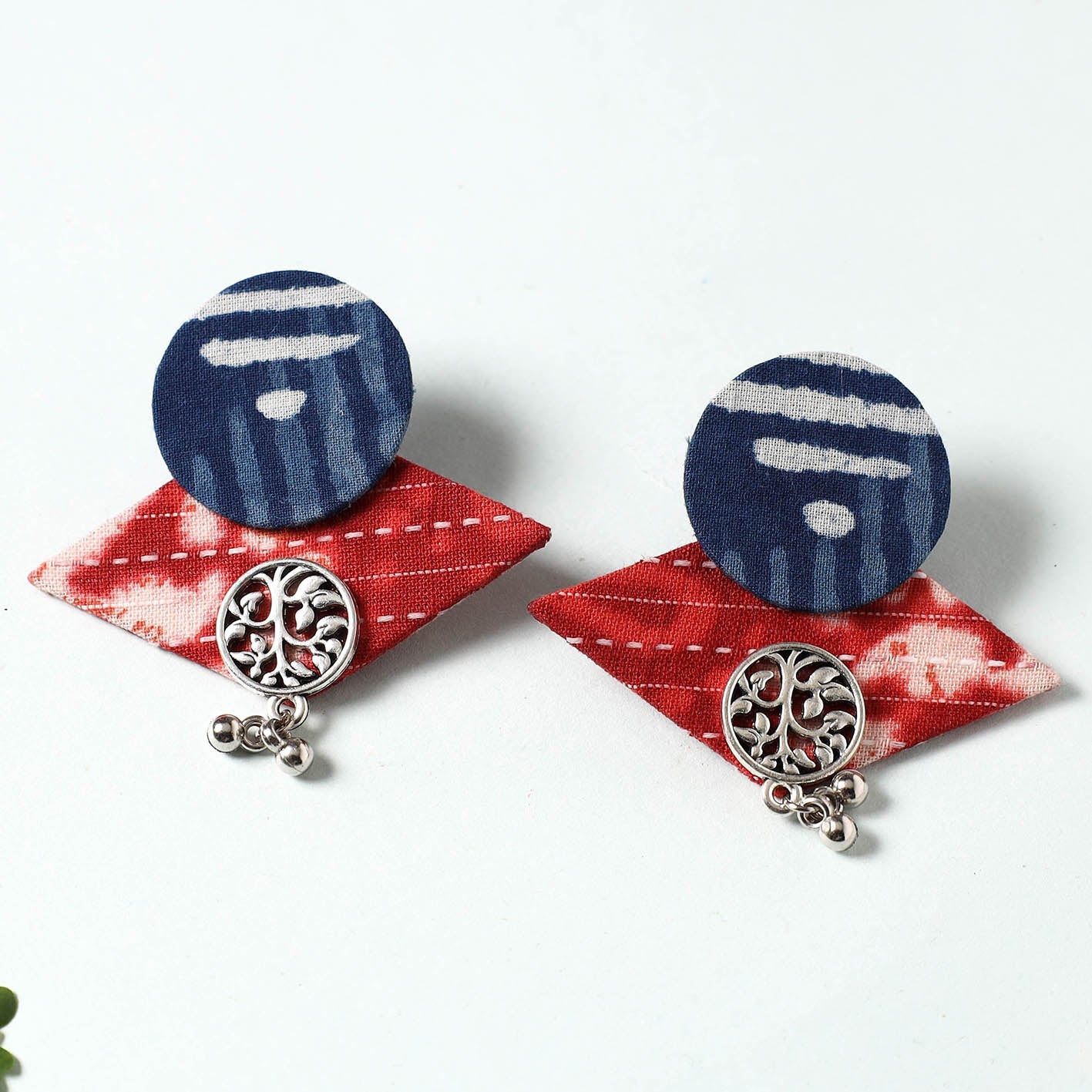 Handcrafted Fabart Earrings by Asalkaar Online at iTokri.com