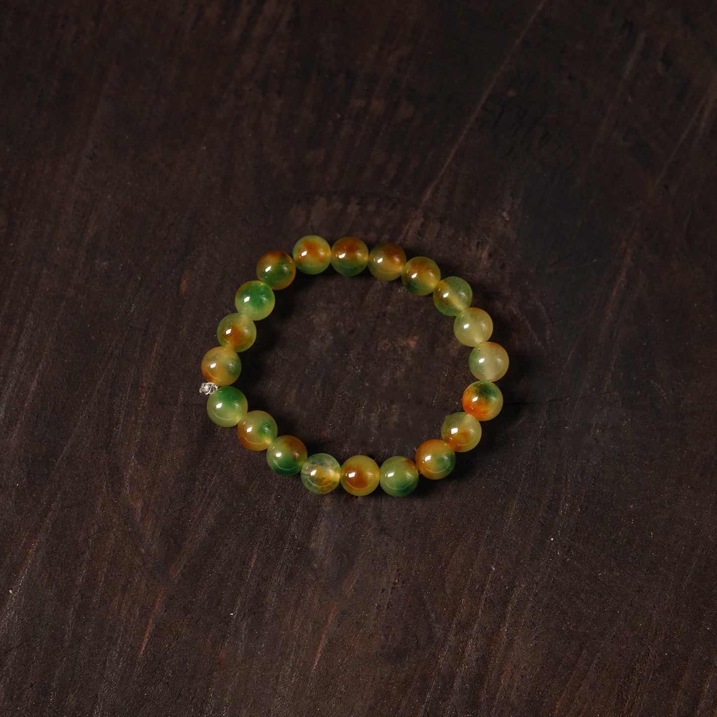 Multicolor - handcrafted glass stone bracelet 03