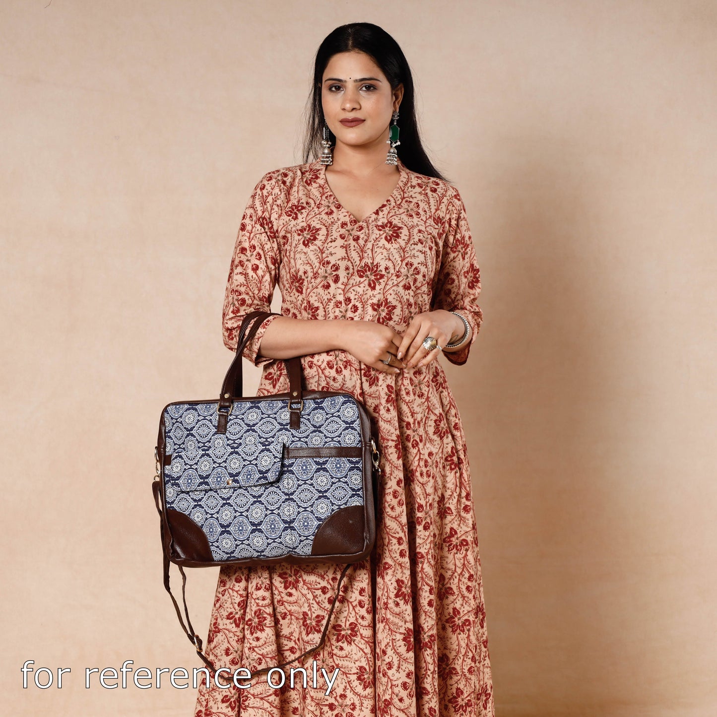 Handcrafted Printed Laptop Bag