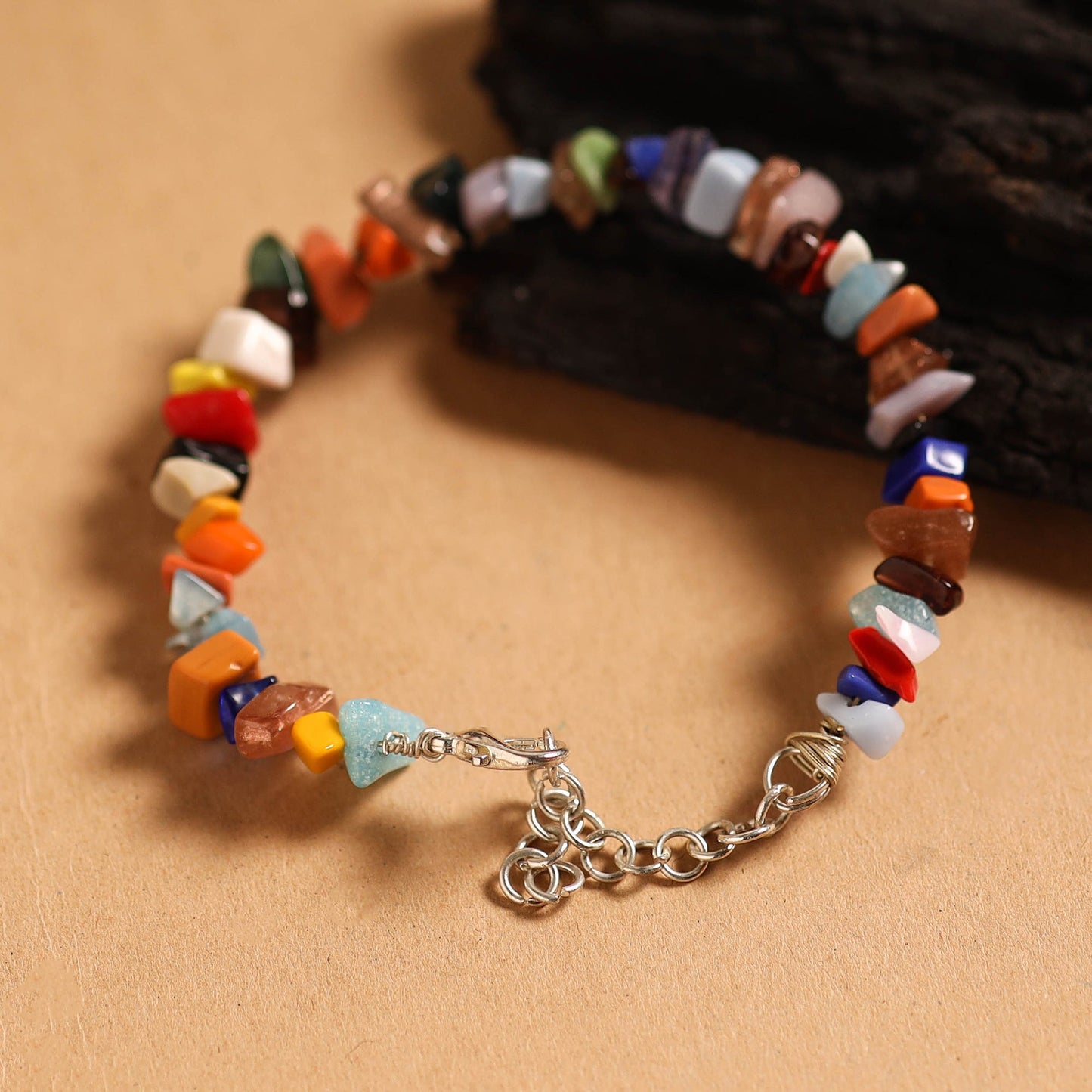 Handcrafted stone work bracelet 06