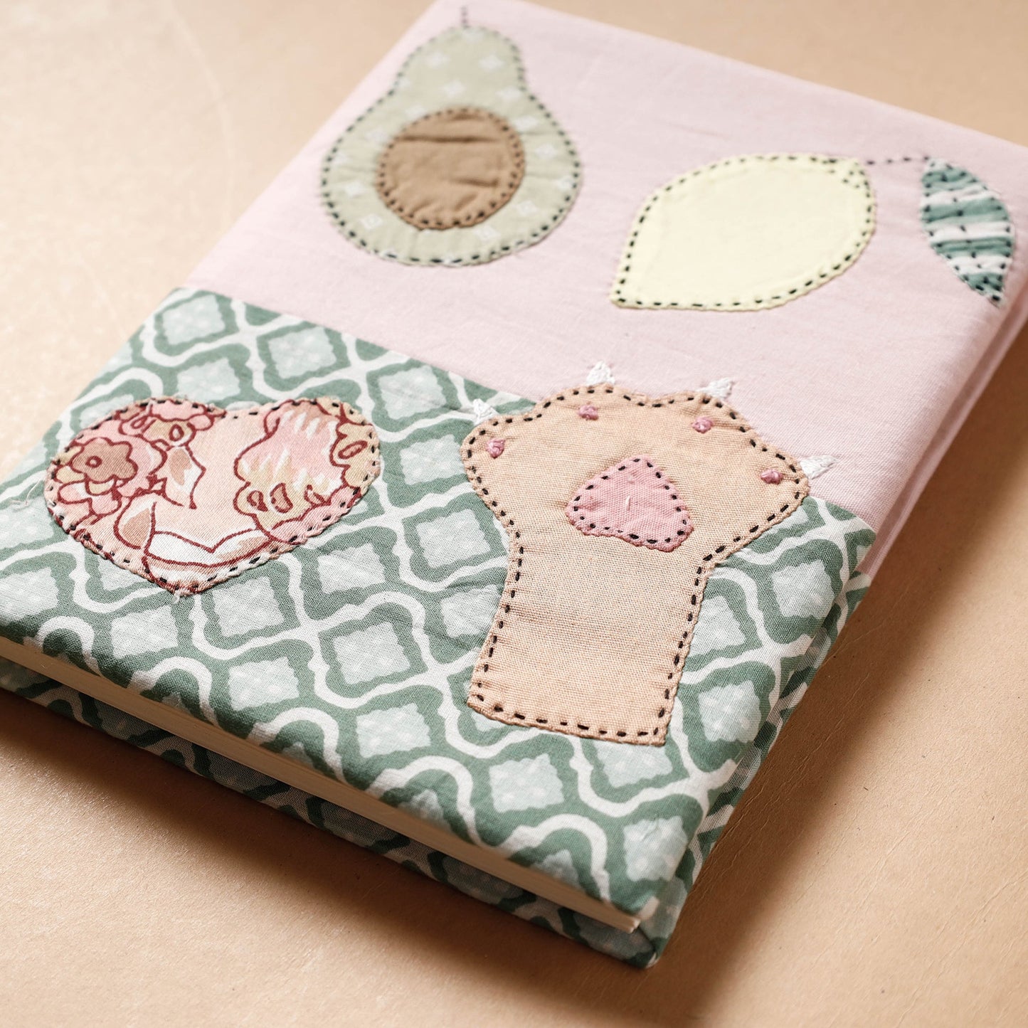 Handmade Applique Work Notebook