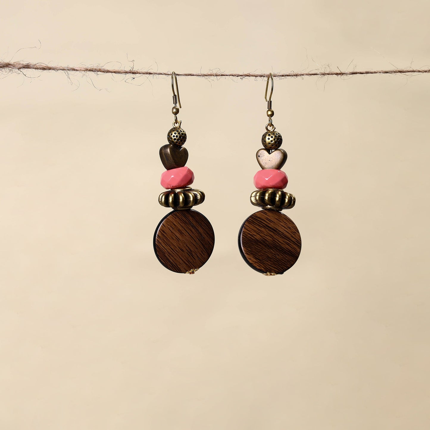 Multicolor - handmade beaded earrings 30 - handcrafted
