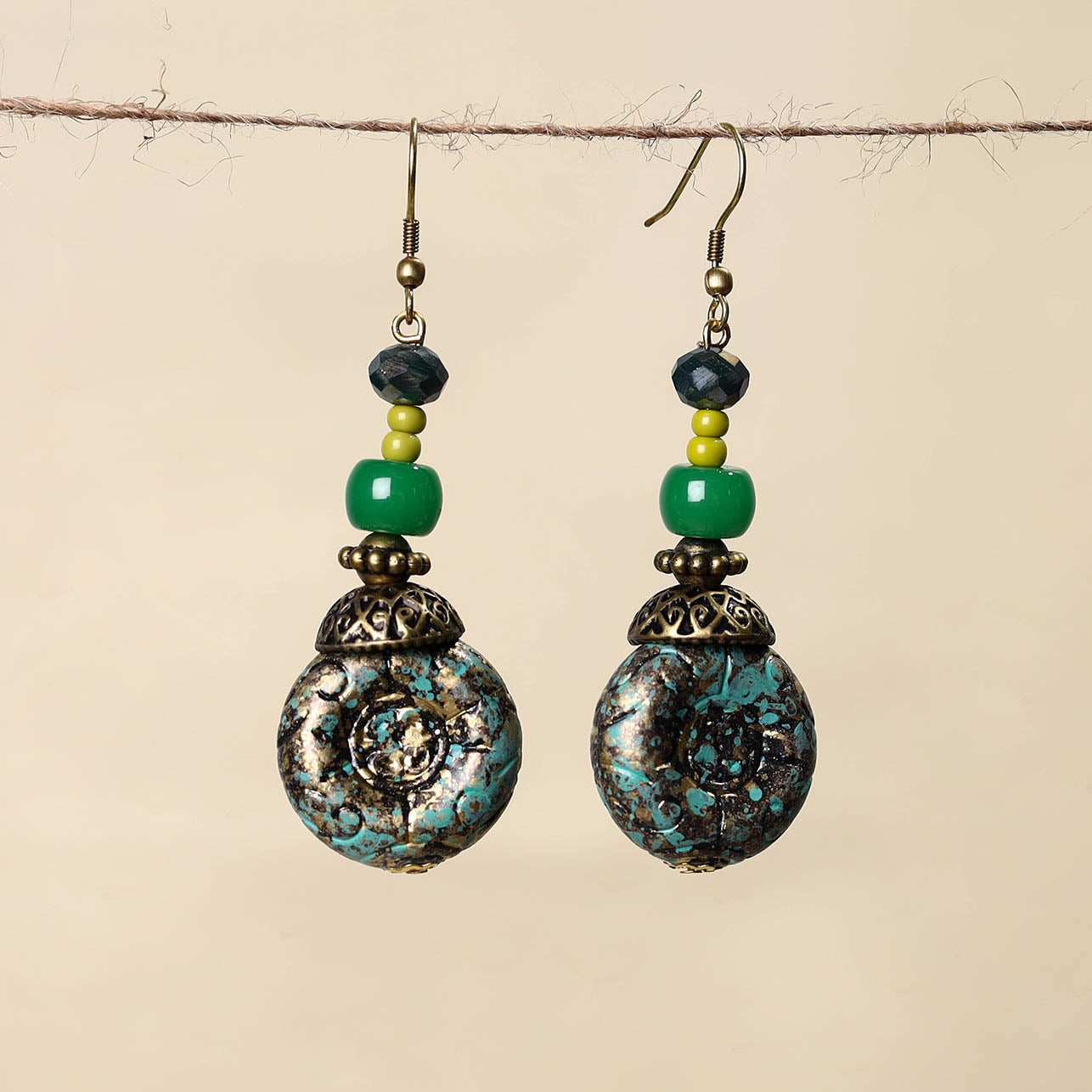Handmade Beaded Earrings Online in India
