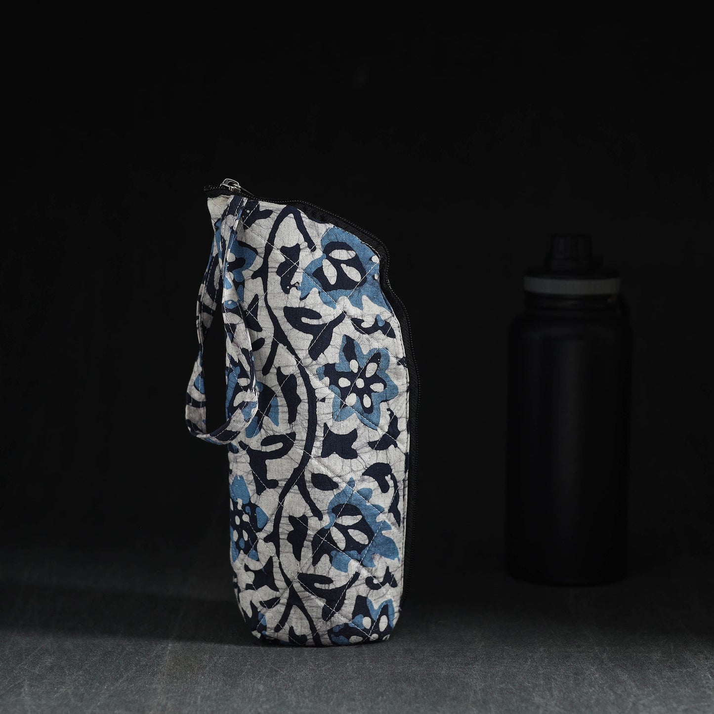 Multicolor Handmade Cotton 1L Water Bottle Cover