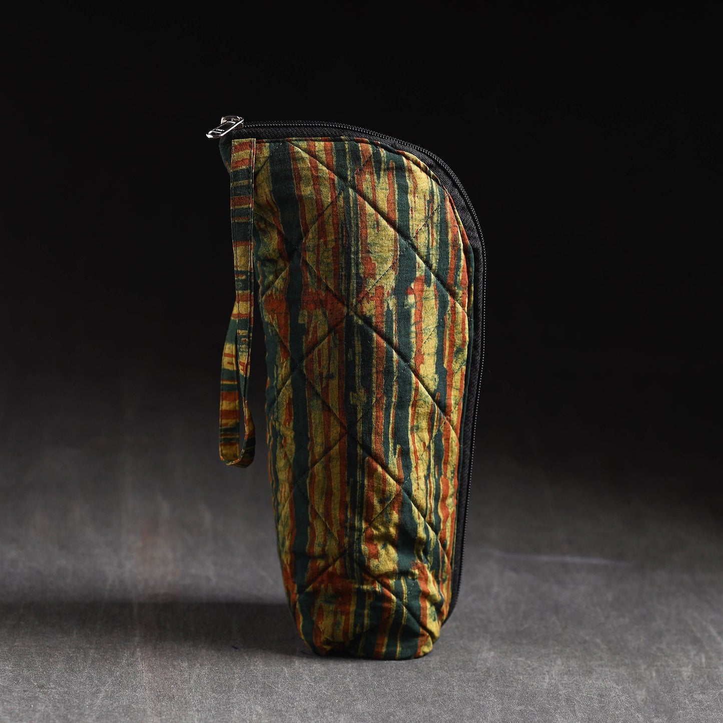 Multicolor Handmade Cotton 1L Water Bottle Cover