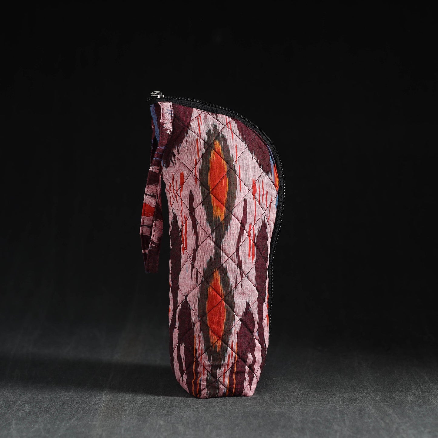 Multicolor Handmade Cotton 1L Water Bottle Cover