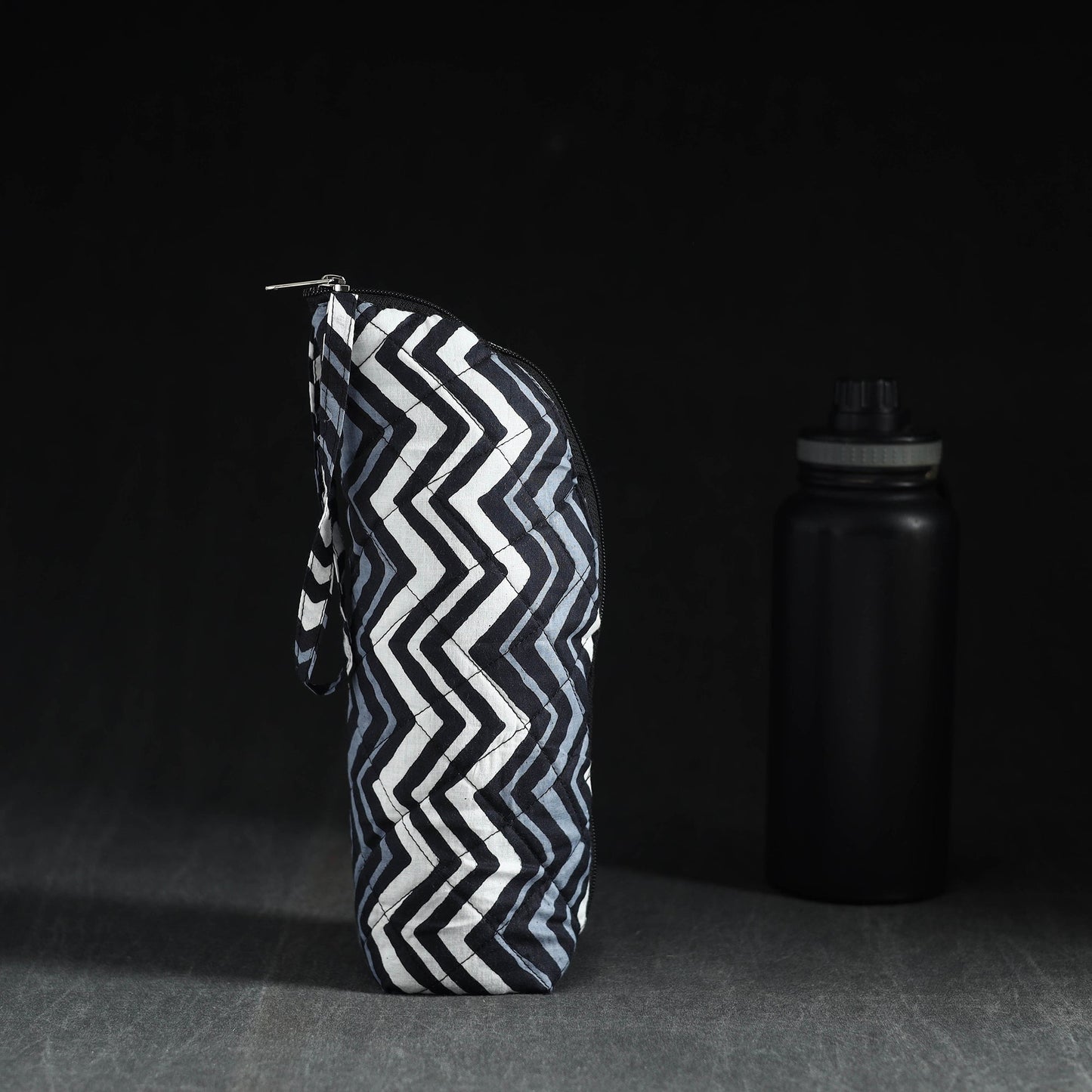 Multicolor Handmade Cotton 1L Water Bottle Cover