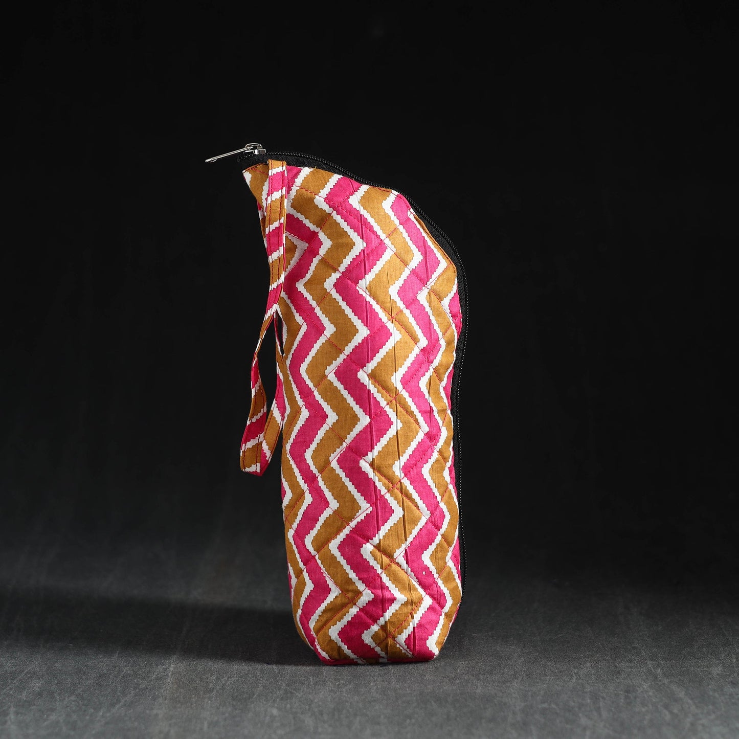 Multicolor Handmade Cotton 1L Water Bottle Cover