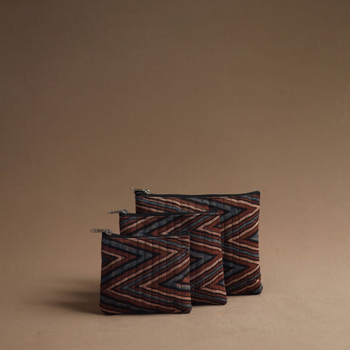 Multicolor - handmade cotton multipurpose utility pouches