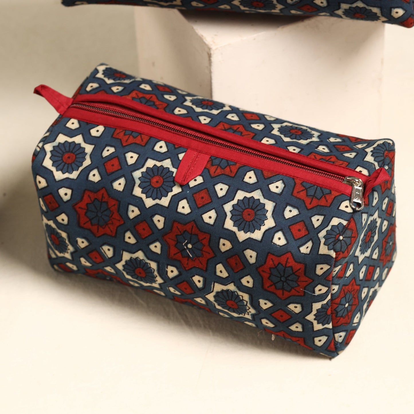 Handmade Cotton Toiletry Bags (Set of 3) 06