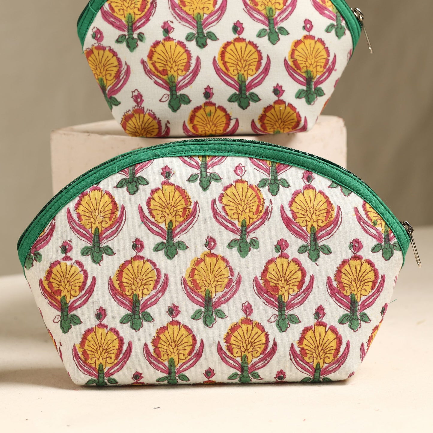 Handmade Cotton Toiletry Bags (Set of 3) 173