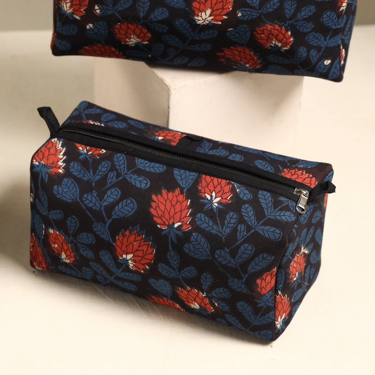Handmade Cotton Toiletry Bags (Set of 3) 39