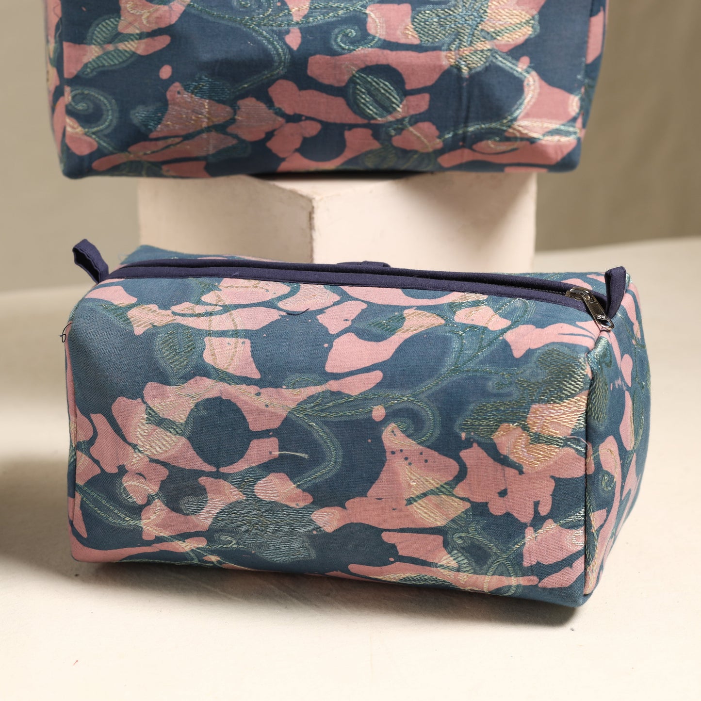 Handmade Cotton Toiletry Bags (Set of 3) 92