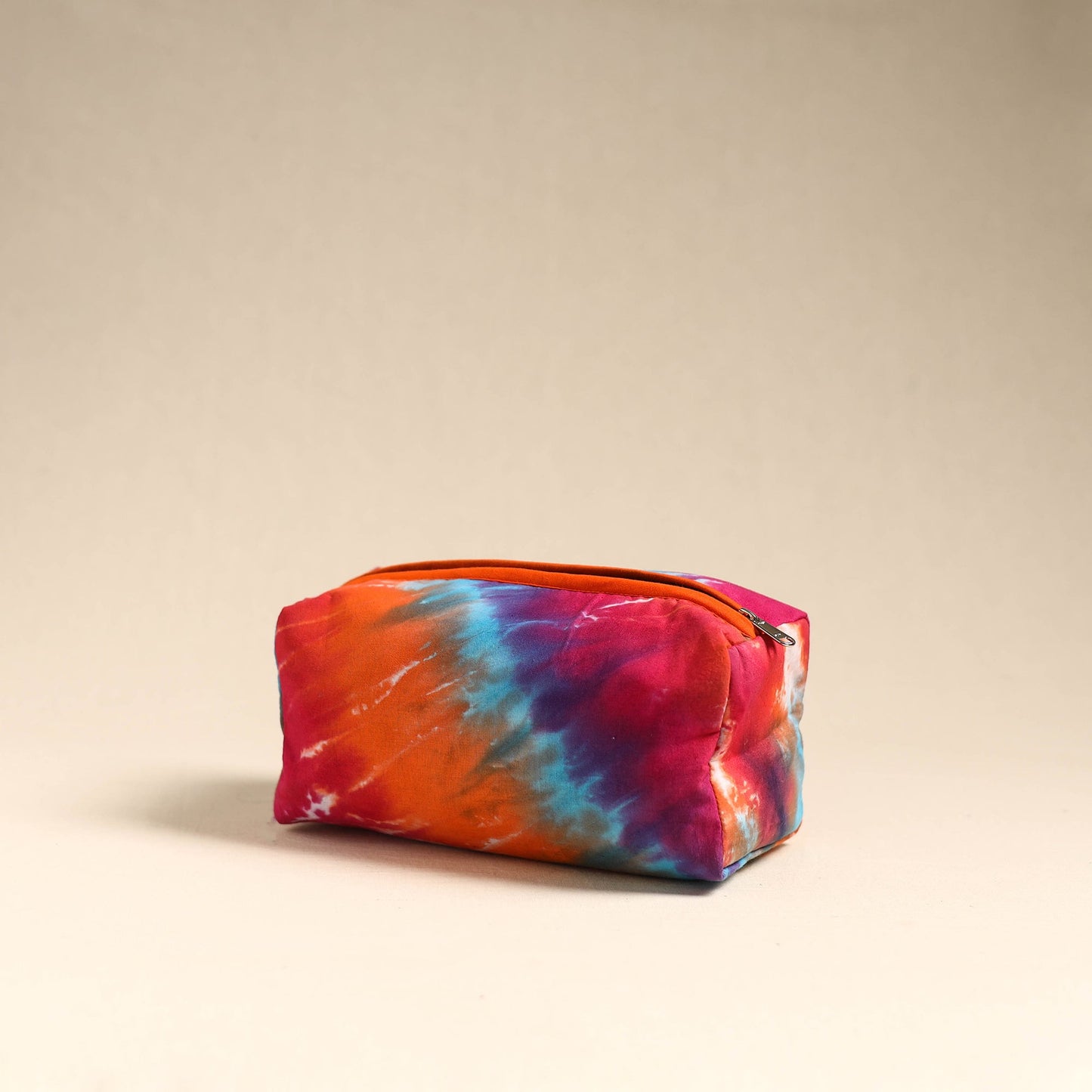 Multicolor Handmade Cotton Toiletry Pouch