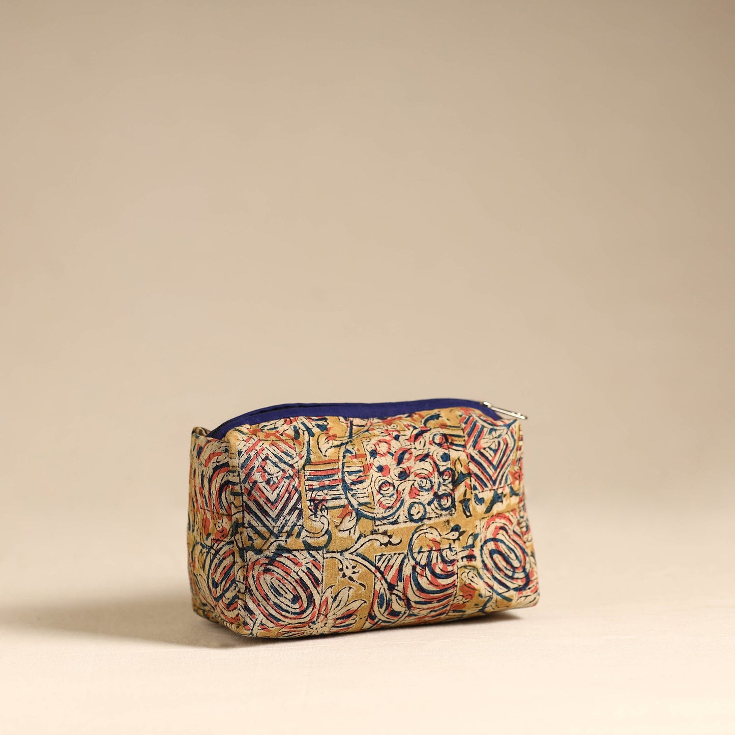 Multicolor Handmade Cotton Toiletry Pouch