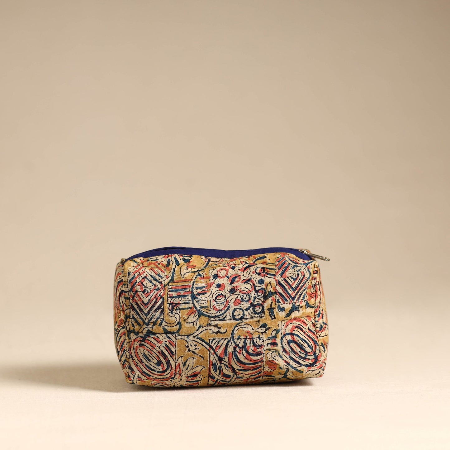 Multicolor Handmade Cotton Toiletry Pouch
