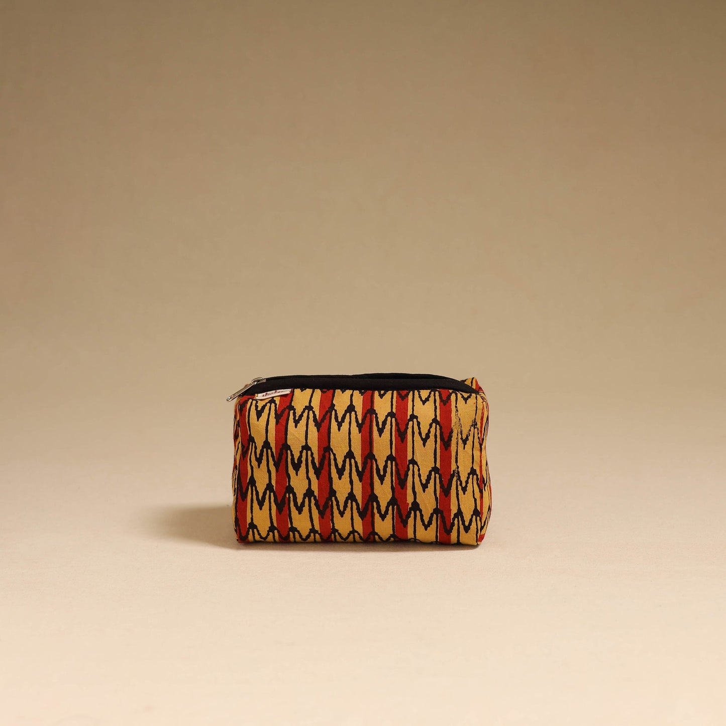 Multicolor - handmade cotton toiletry pouch 03 - handcrafted