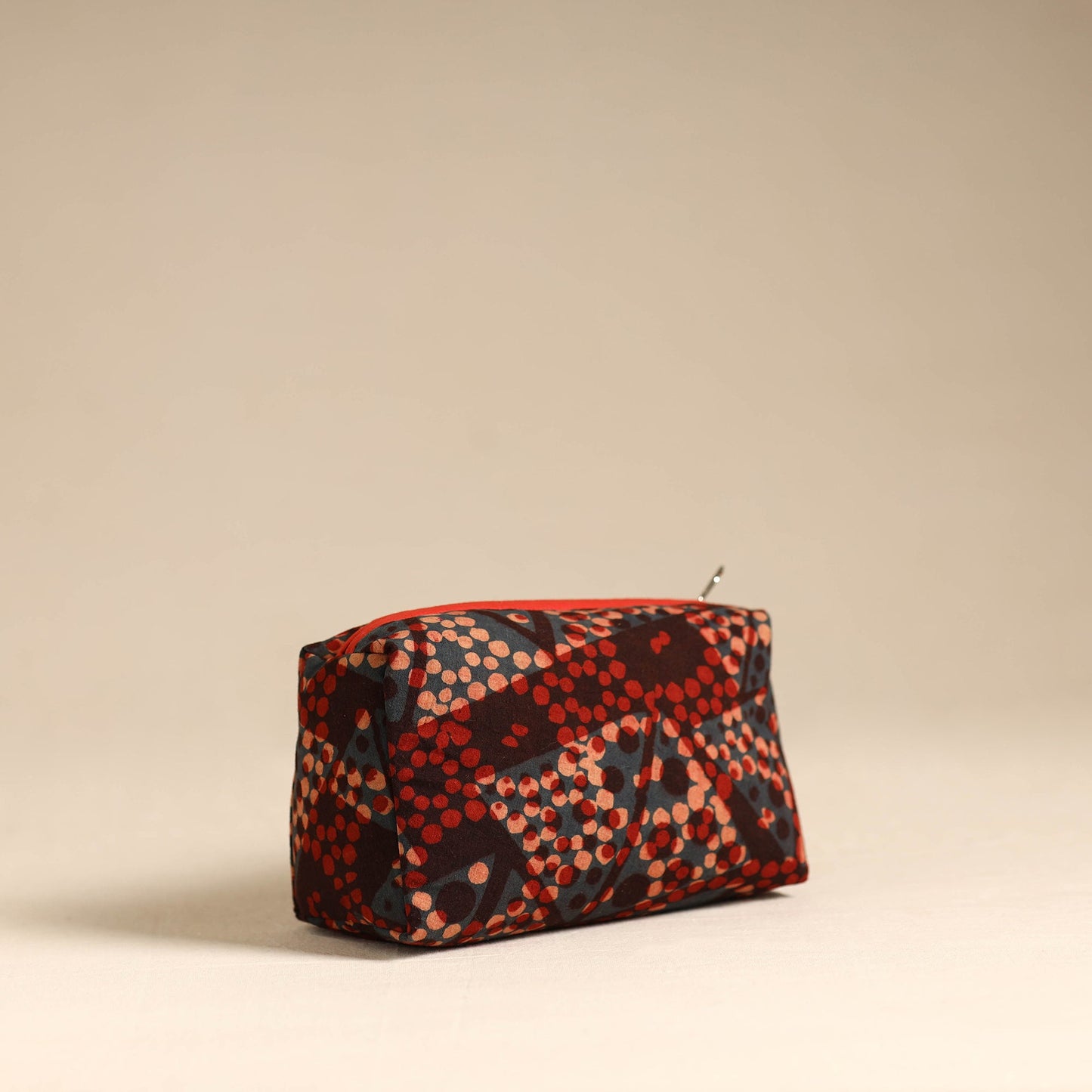 Multicolor Handmade Cotton Toiletry Pouch