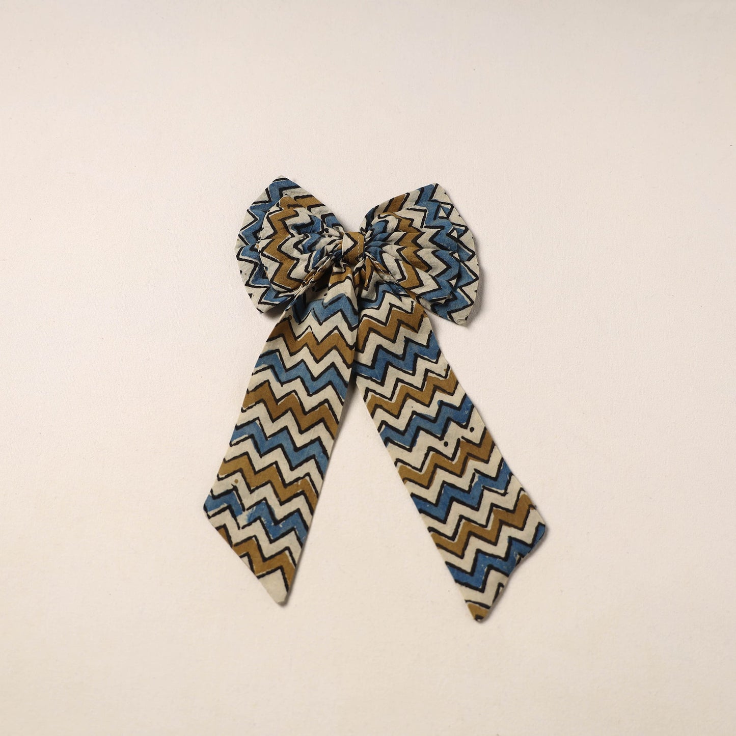 Handmade Fabric Bow Hair Clip
