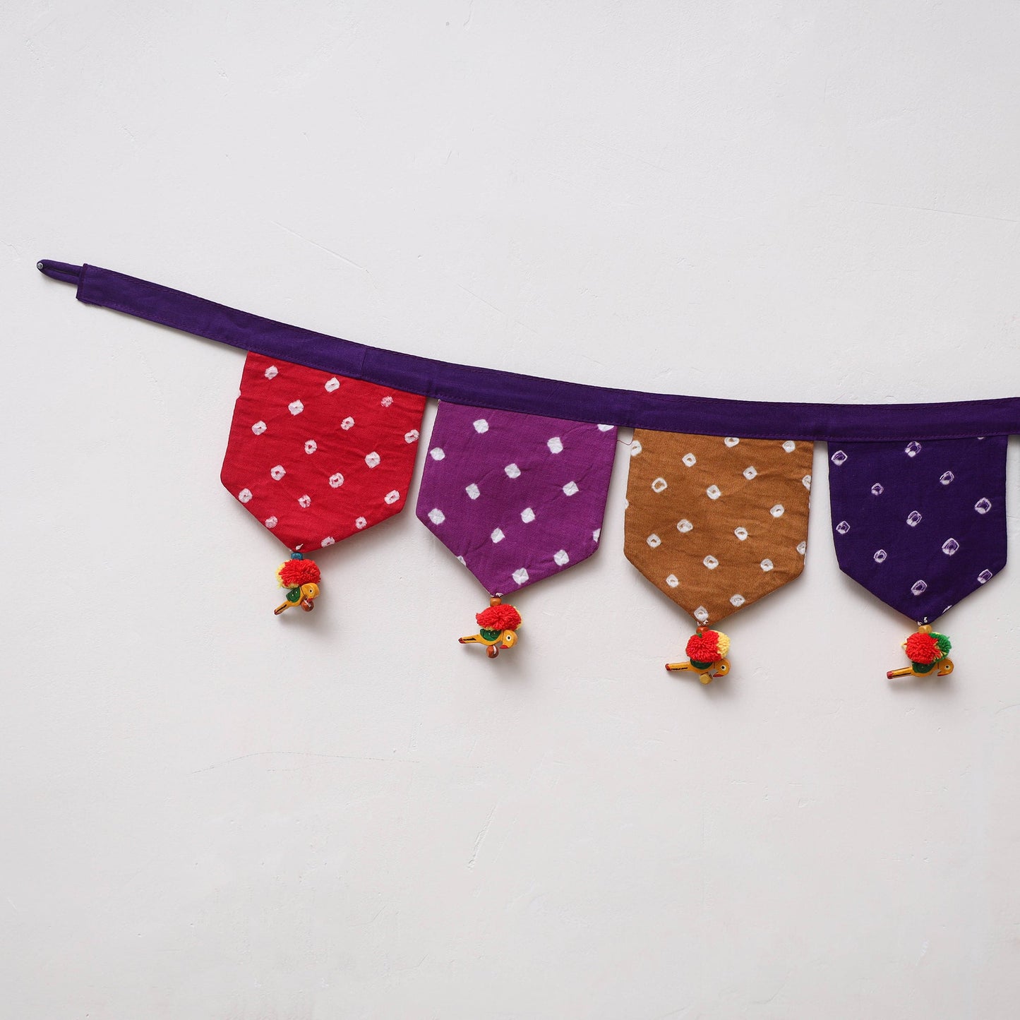 Handmade fabric toran for home decor 03 - handcrafted