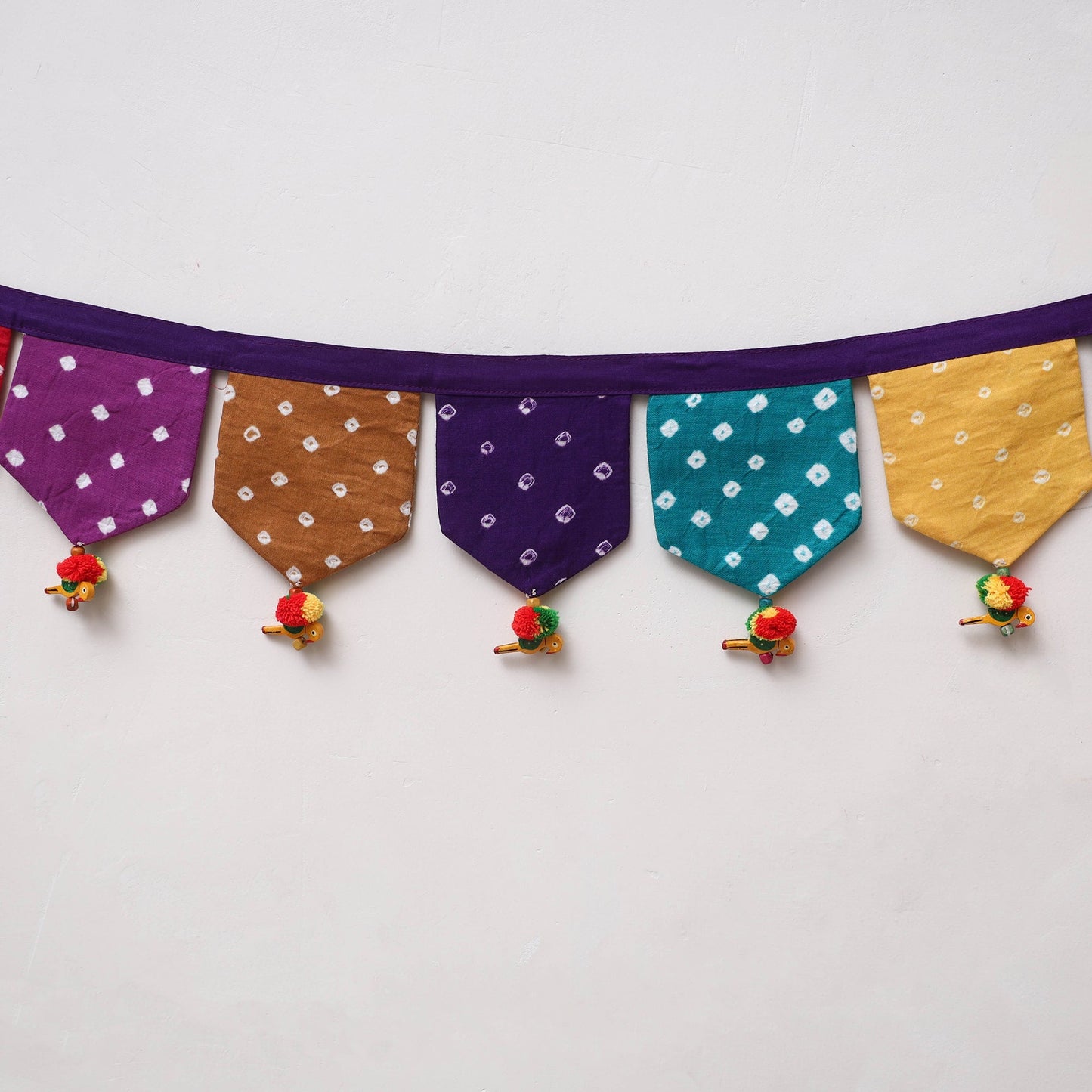 Handmade fabric toran for home decor 03 - handcrafted