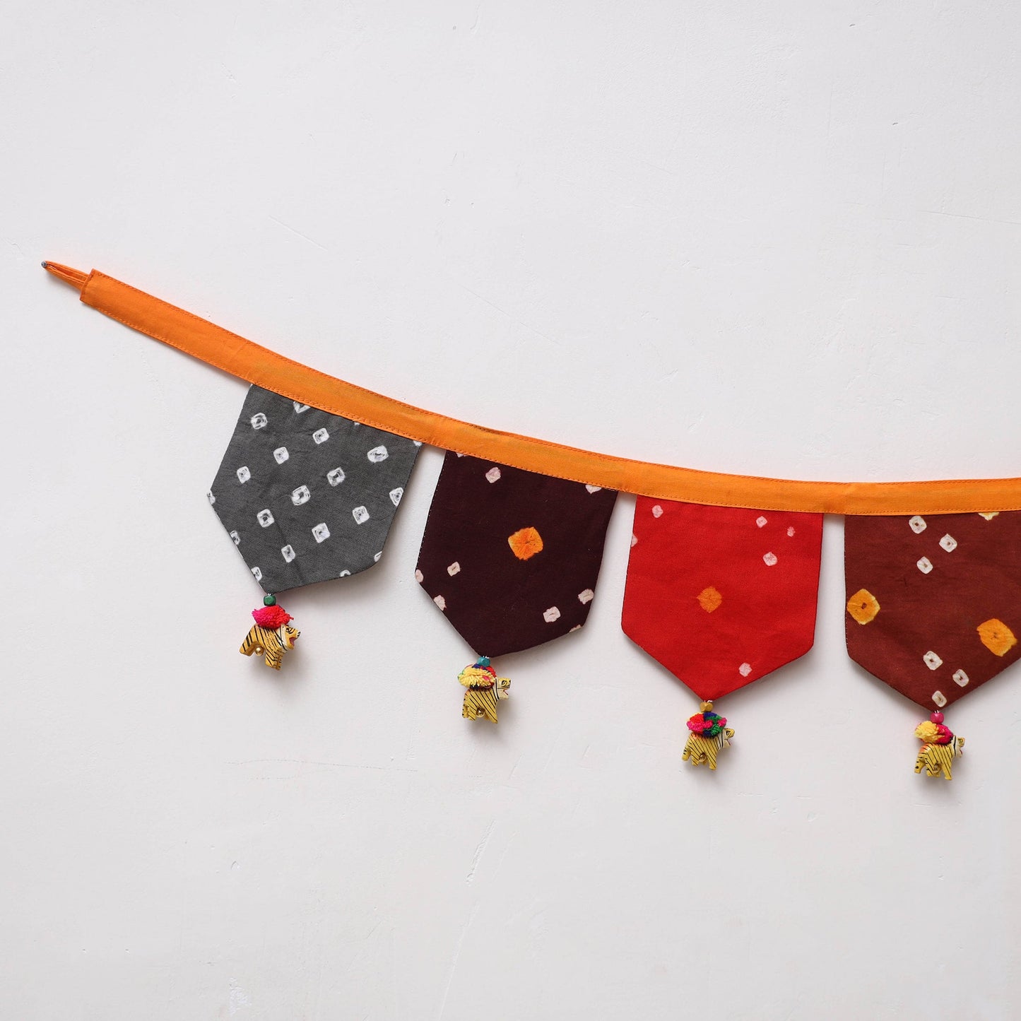 Handmade fabric toran for home decor 11 - handcrafted