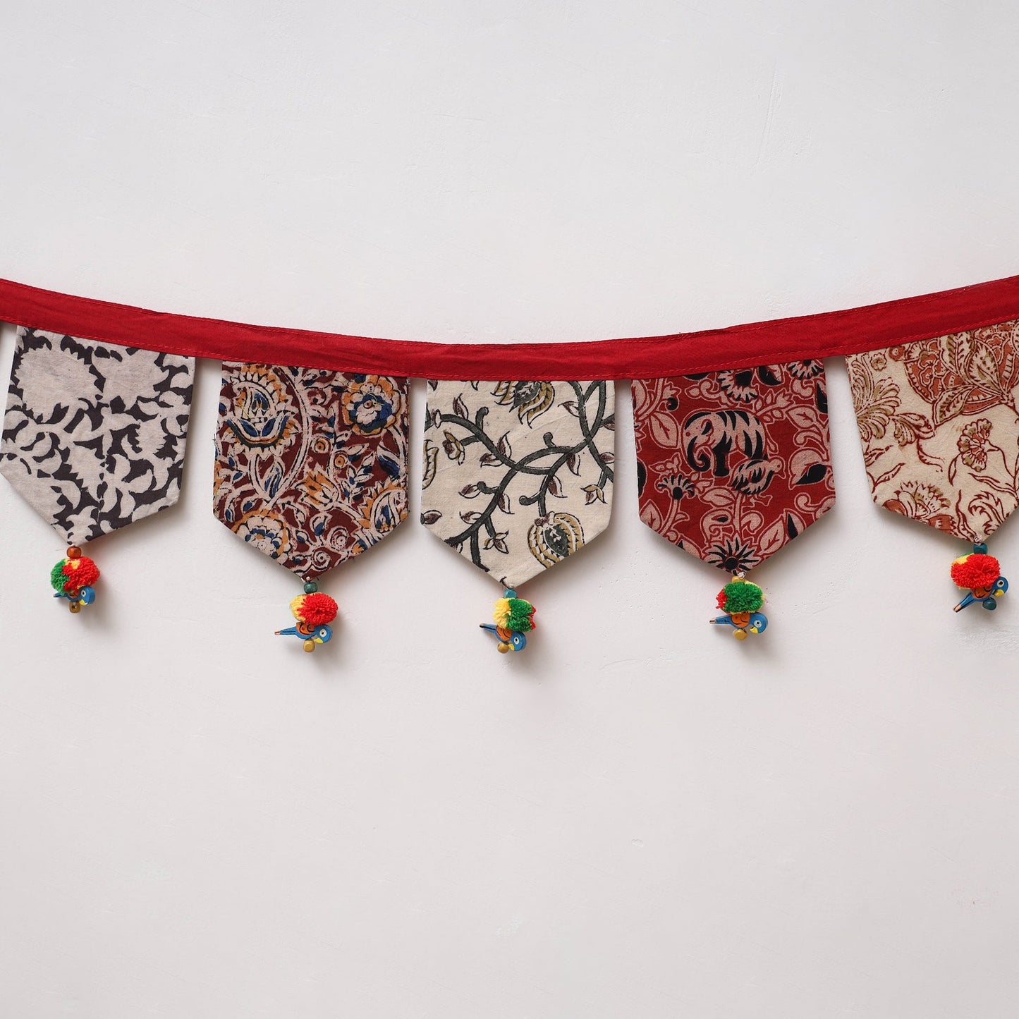 Handmade fabric toran for home decor 14 - handcrafted