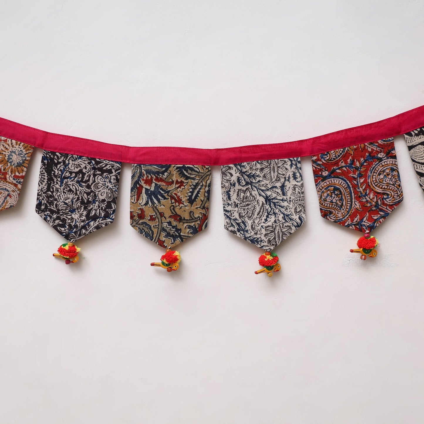Handmade fabric toran for home decor 19 - handcrafted