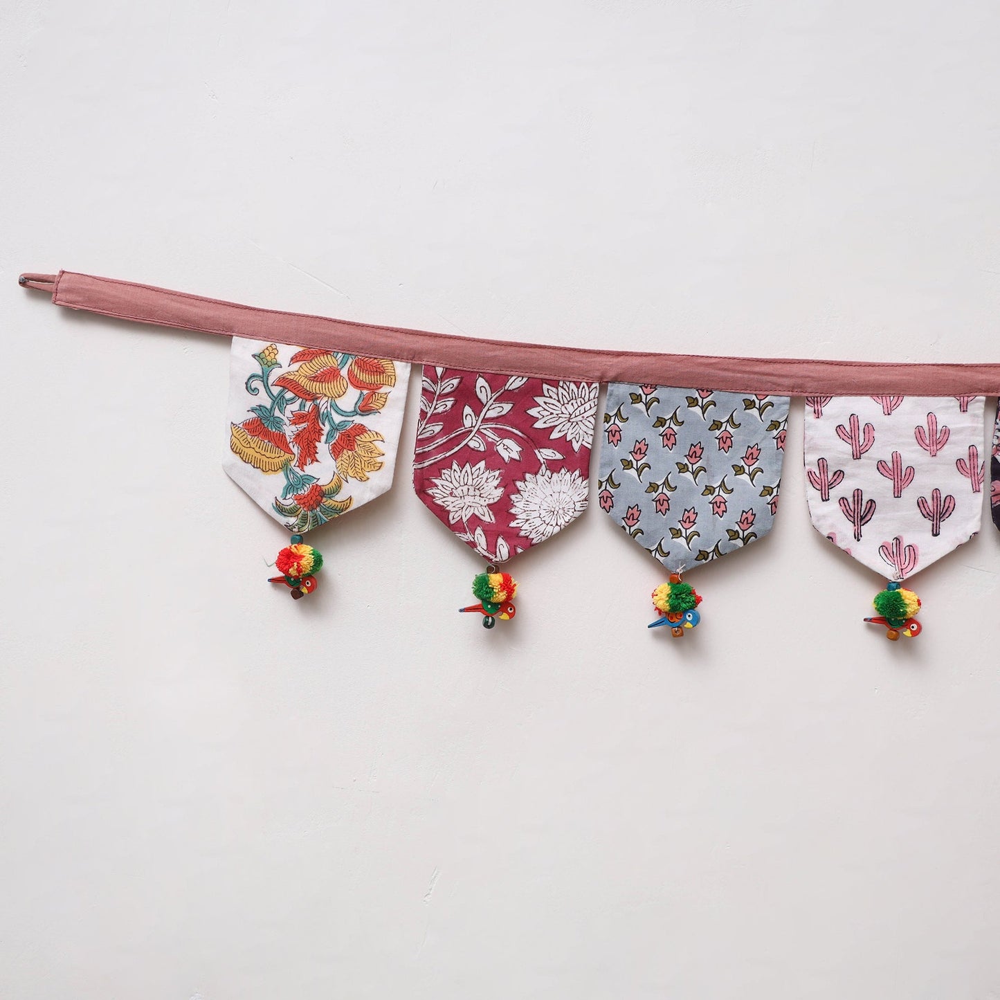 Handmade fabric toran for home decor 25 - handcrafted