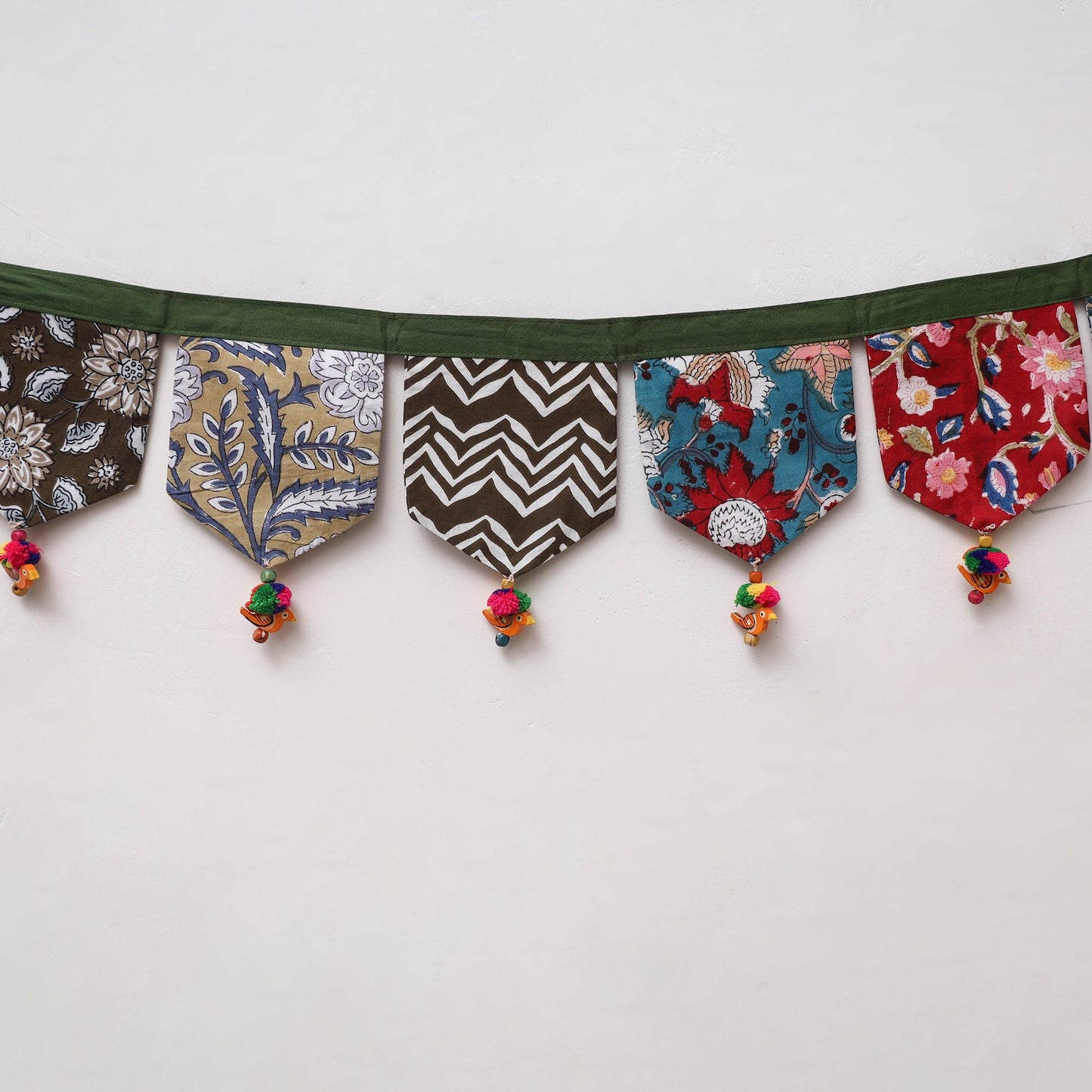 Handmade fabric toran for home decor 26 - handcrafted