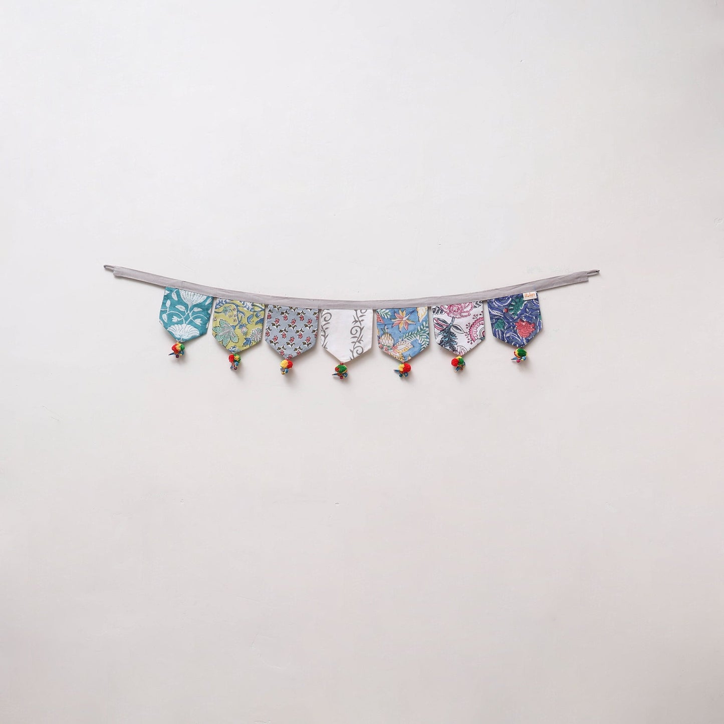 Handmade fabric toran for home decor 30 - handcrafted