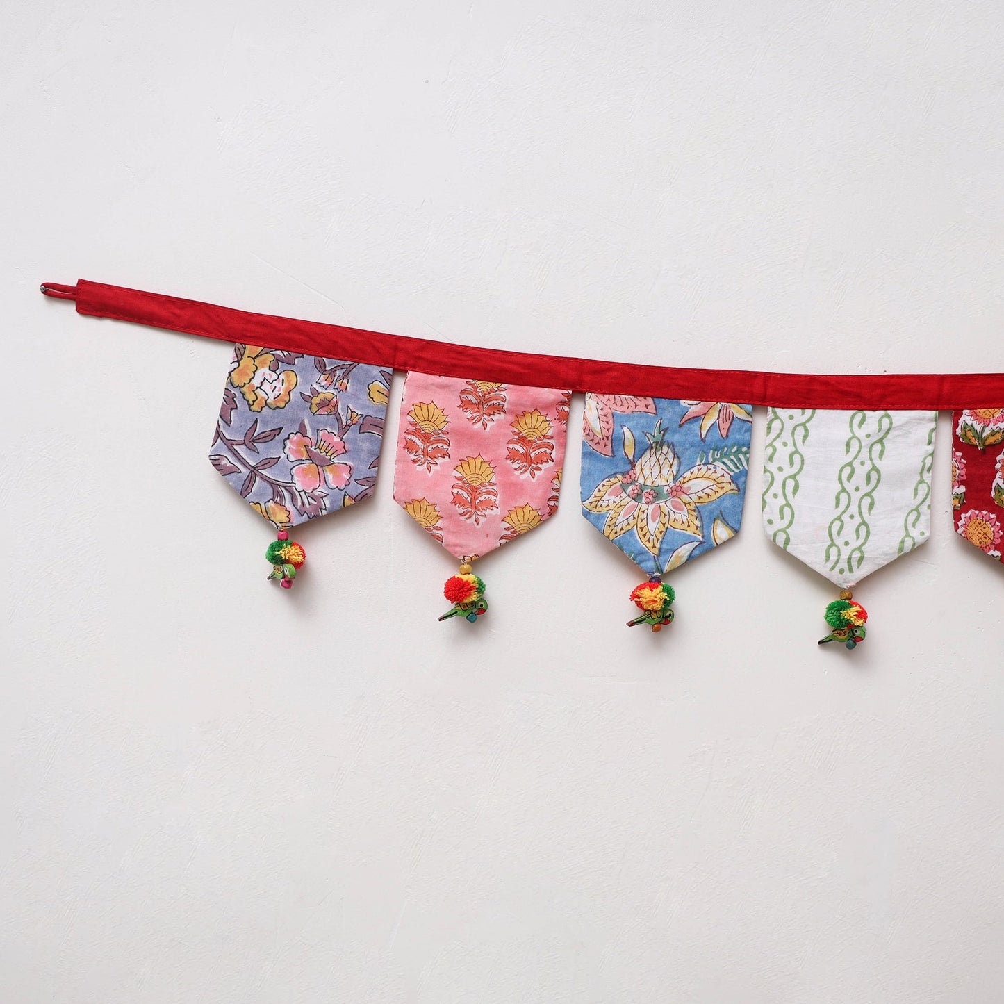Handmade fabric toran for home decor 31 - handcrafted