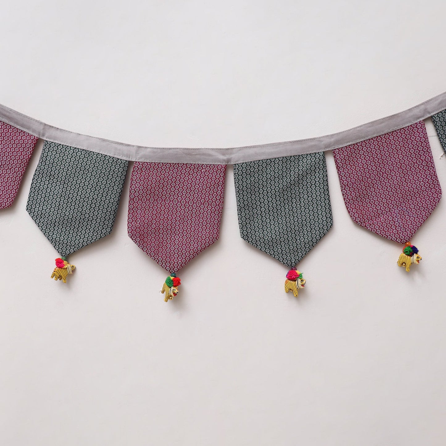 Handmade fabric toran for home decor 41 - handcrafted
