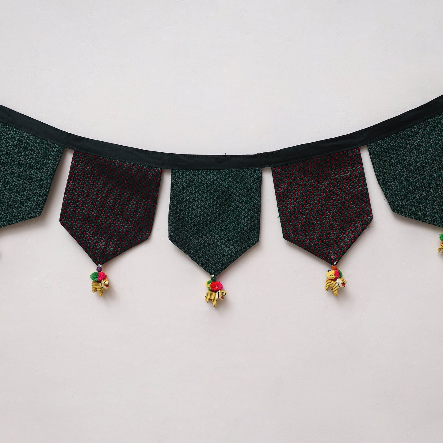 Handmade fabric toran for home decor 43 - handcrafted
