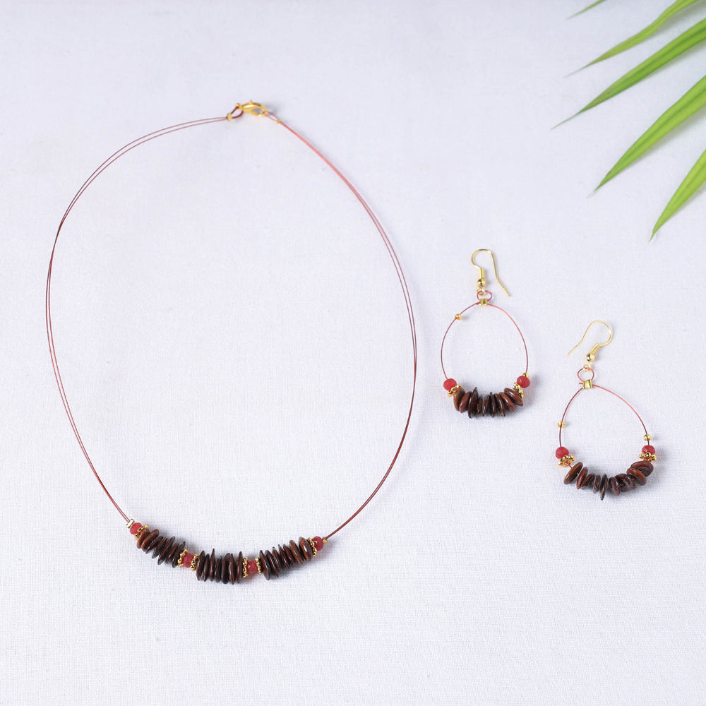 Handmade Natural Seeds Earrings