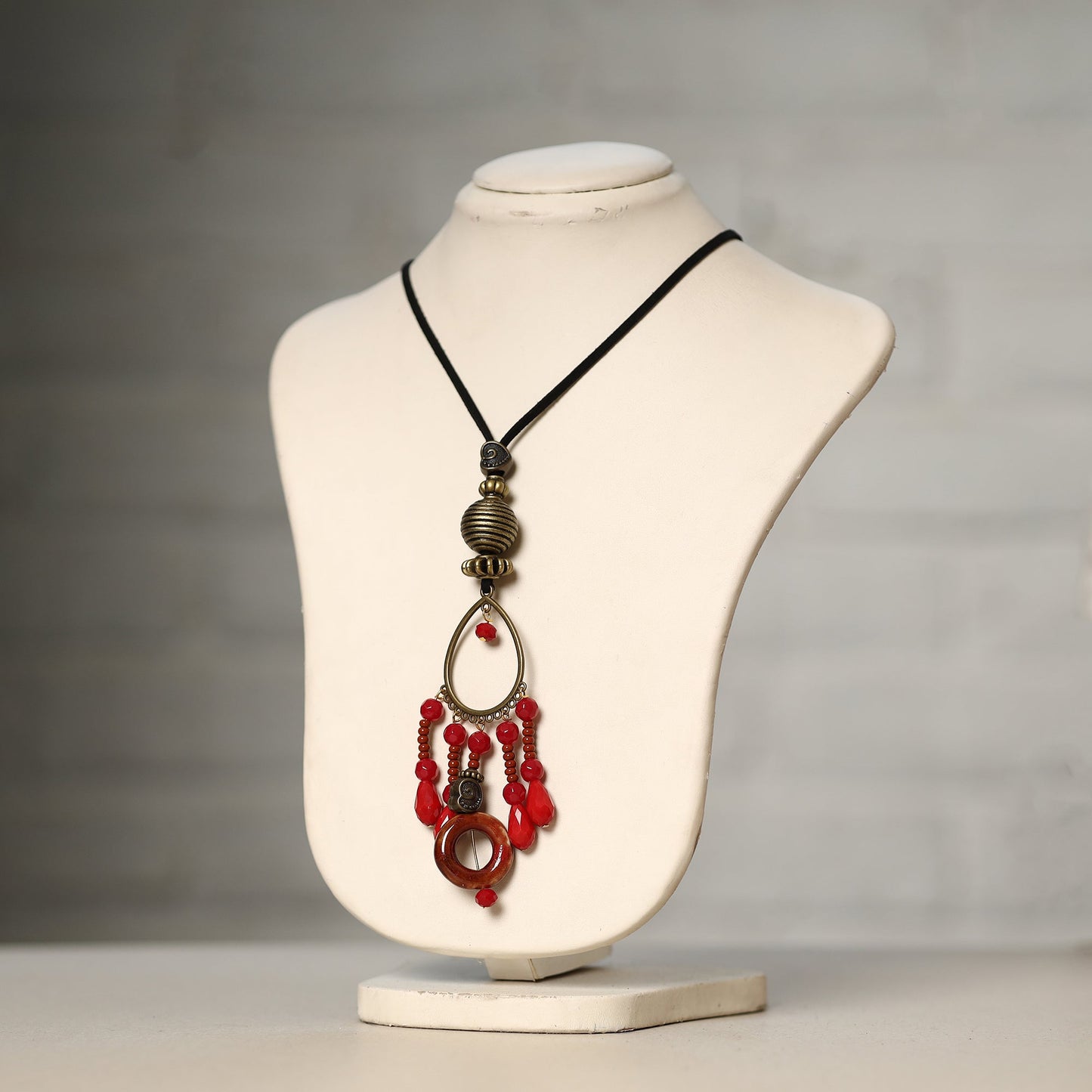 Handmade Pendant Rope Necklace 38