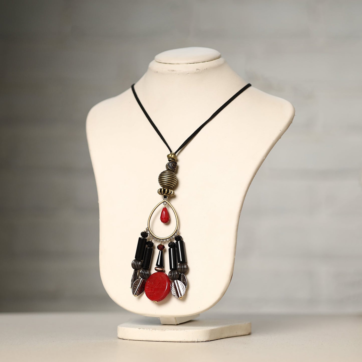 Handmade Pendant Rope Necklace 43