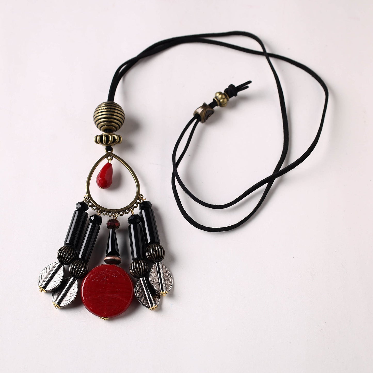 Handmade Pendant Rope Necklace 43