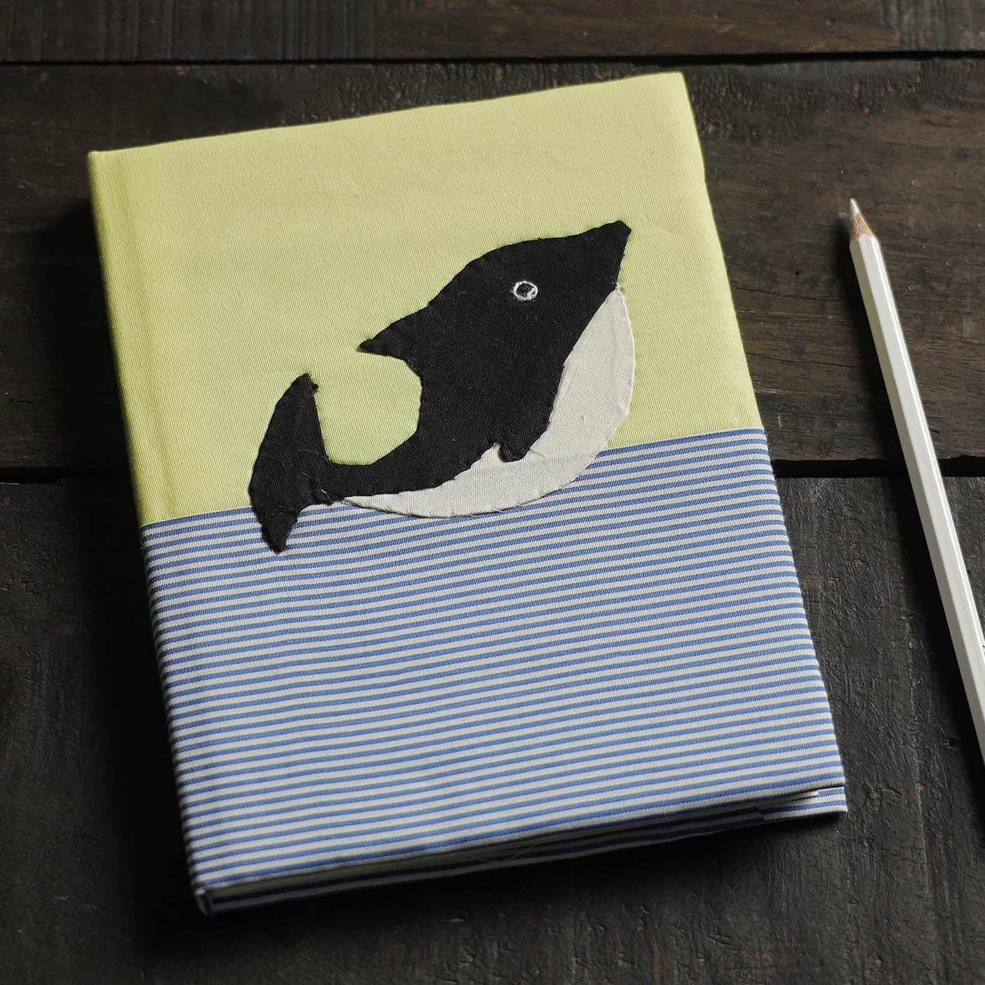 Multicolor - handmade quilted applique work notebook 02