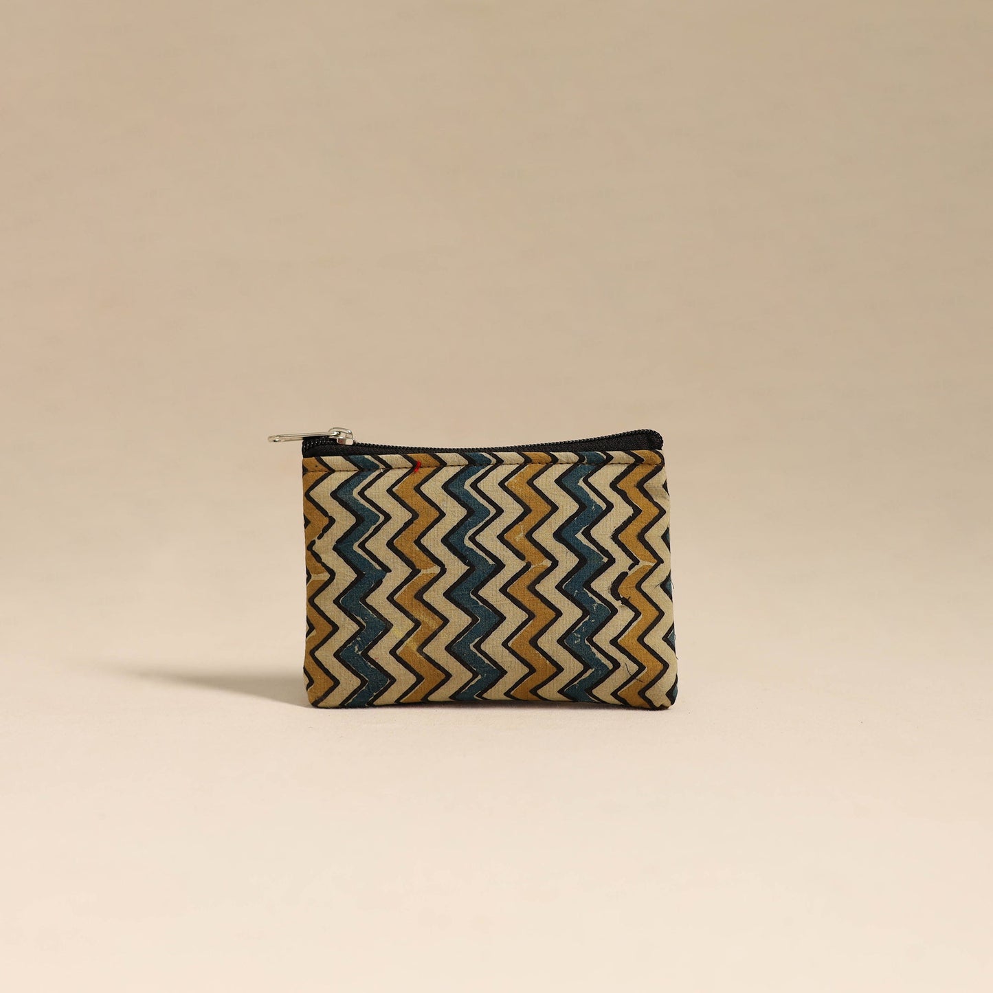Multicolor Handmade Quilted Cotton Coin Pouch