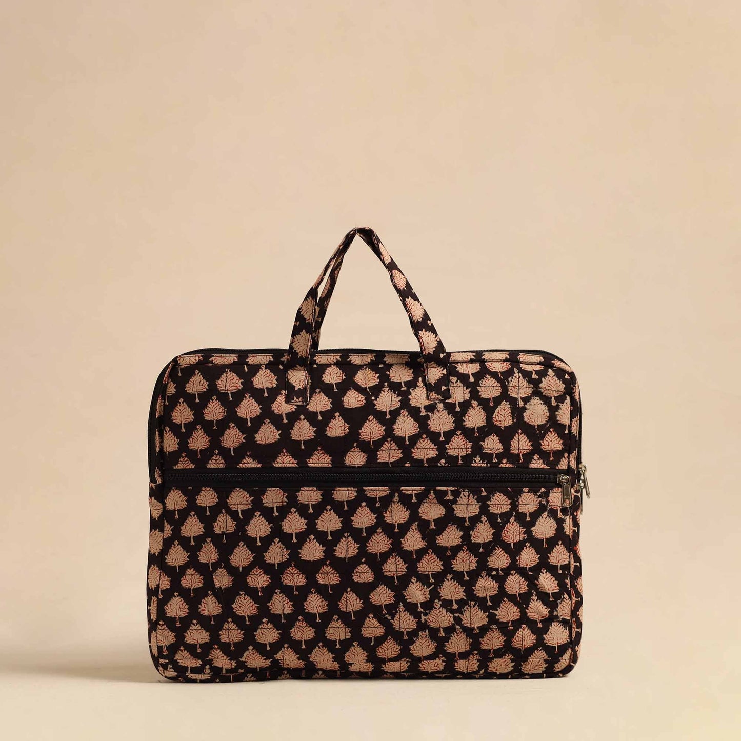 Multicolor Handmade Quilted Cotton Laptop Bag