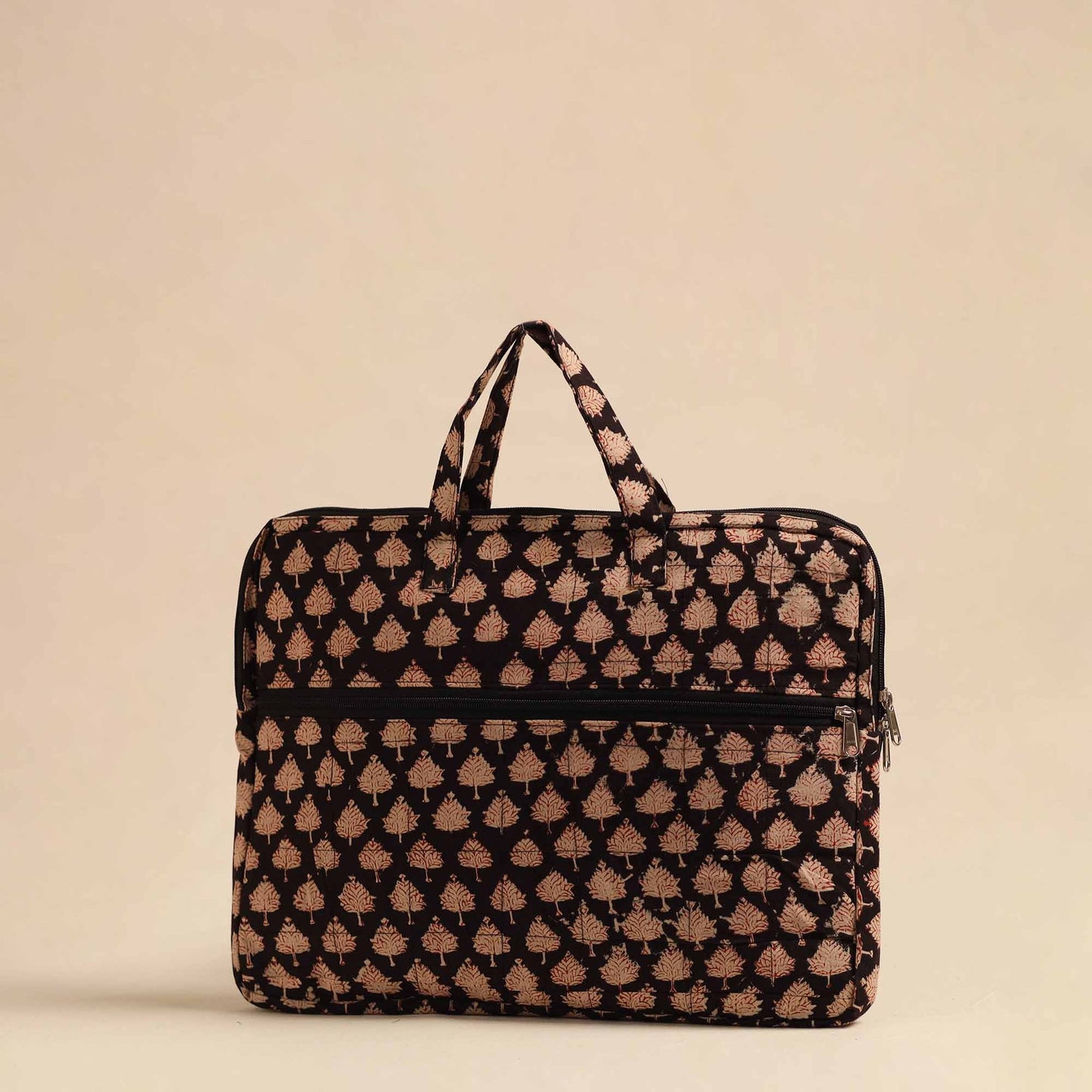 Multicolor Handmade Quilted Cotton Laptop Bag