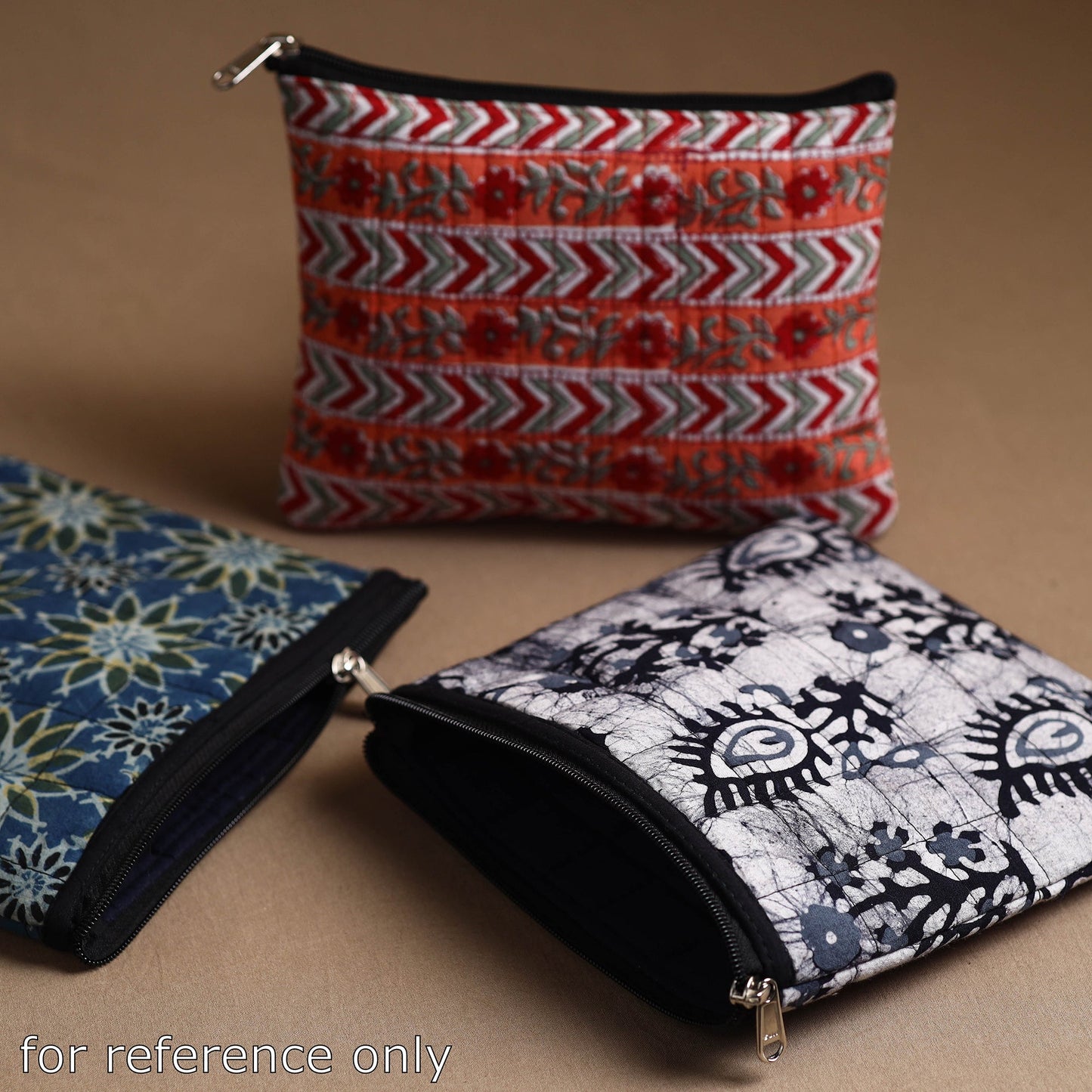 Handmade Quilted Cotton Utility Pouch 07